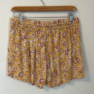 Old Navy Mustard Rayon Shorts